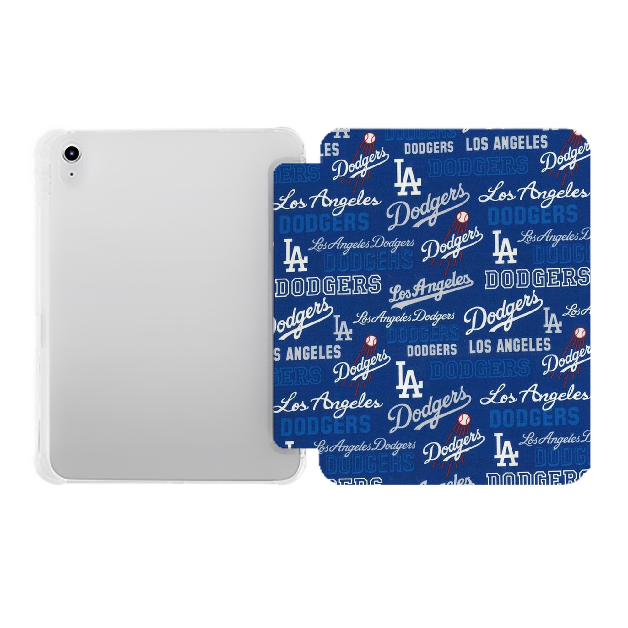  Premium Tri-Fold PU Leather & Silicone IPad Case With Pencil Slot – Fits 9.5,10.5,10.9 – Adjustable Stand, Slim, Protective